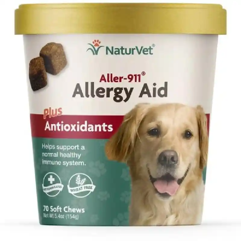 Naturvet Aller-911 Plus Antioxidants Soft Chews 70 Cnt