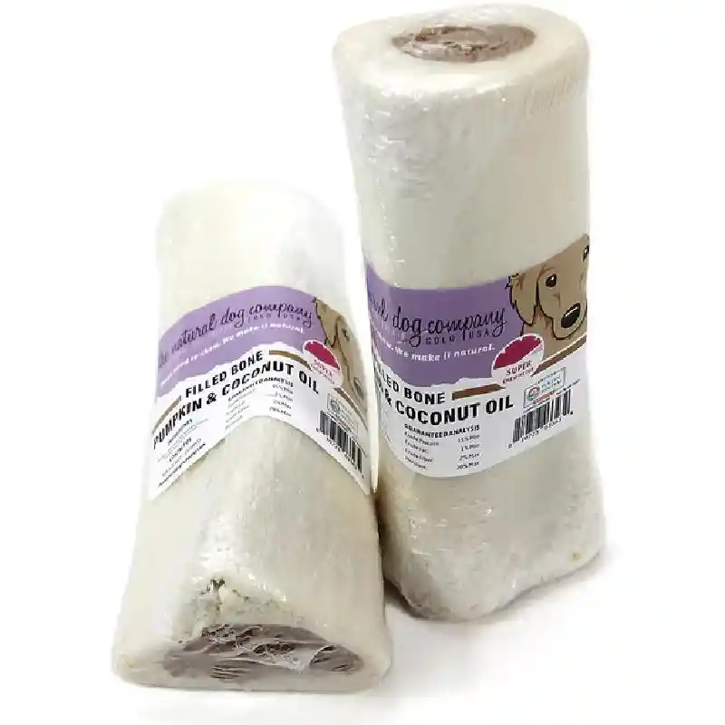 Natural Dog Bacon & Cheese Filled Bone 5"