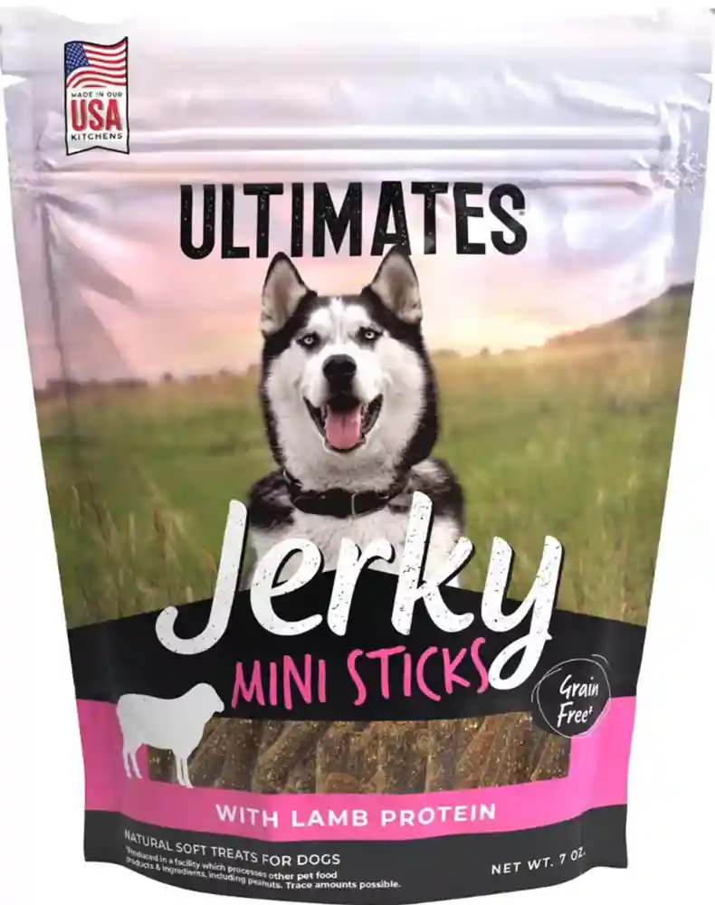 Ultimates Jerky Mini Sticks- Lamb 7oz