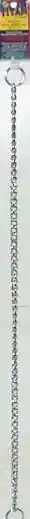 Chain Training Dog Collar - Chrome 2.5 Mm X 22"