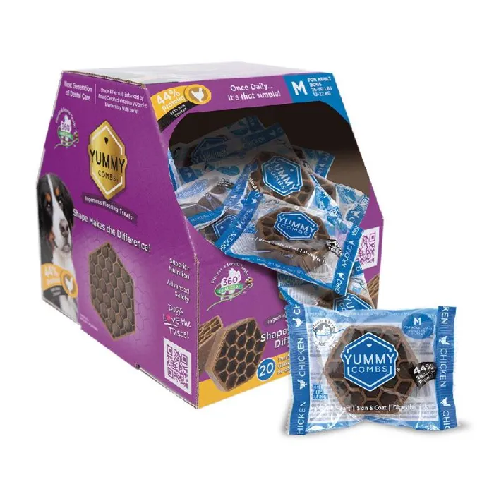 Yummy Combs Flossing Dental Treat Medium