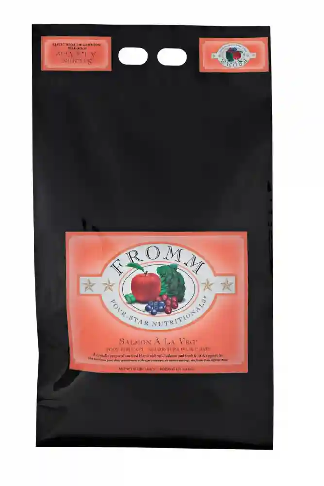 Fromm Four-star Nutritionals Salmon A La Veg Dry Cat Food 10-lb