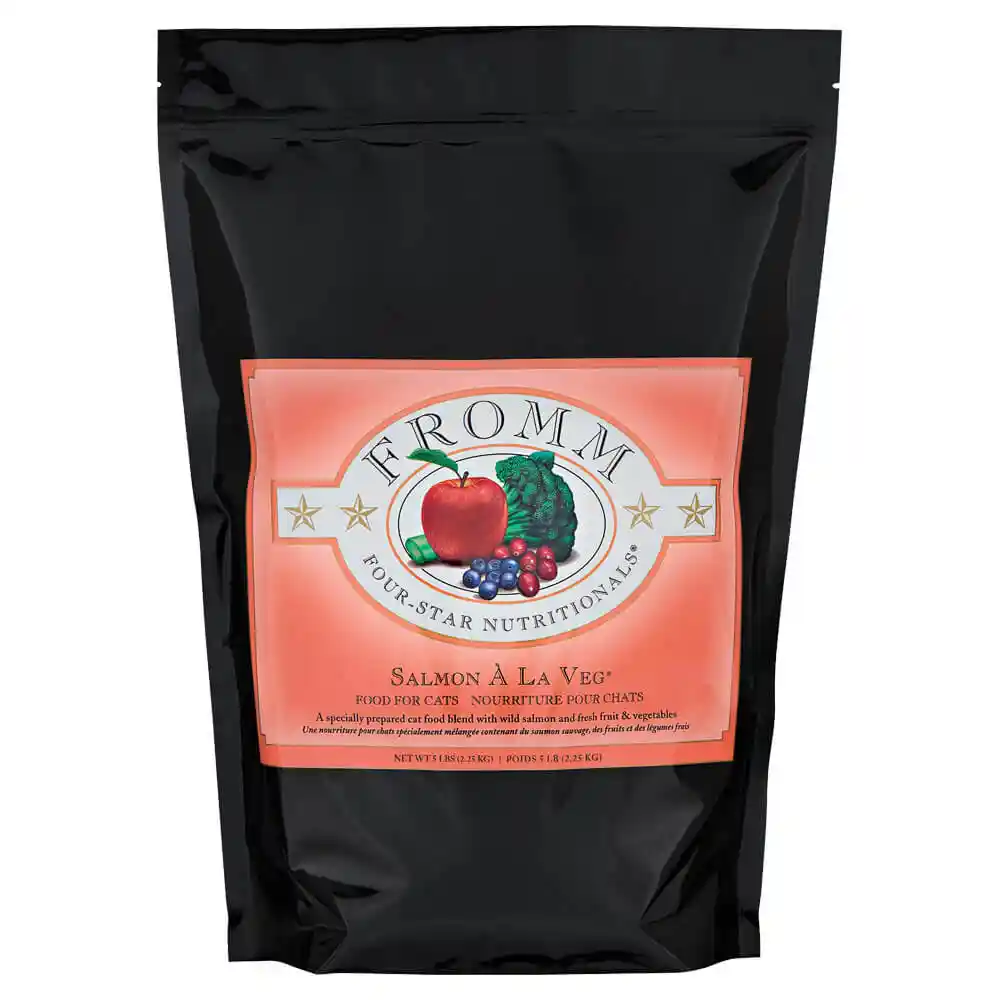 Fromm Four-star Nutritionals Salmon A La Veg Dry Cat Food 4-lb