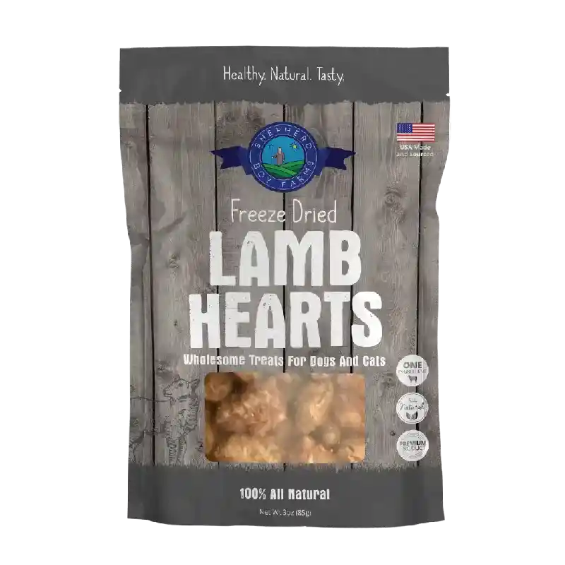Shepherd Farms Fd Lamb Heart 3-oz
