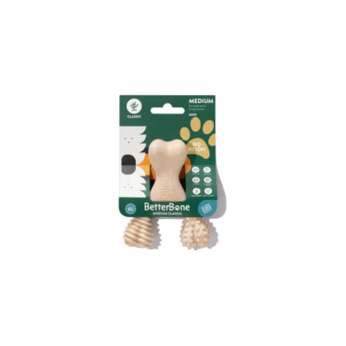 Better Bone Mini Dog Classic Medium Bone Chew Toy Ea