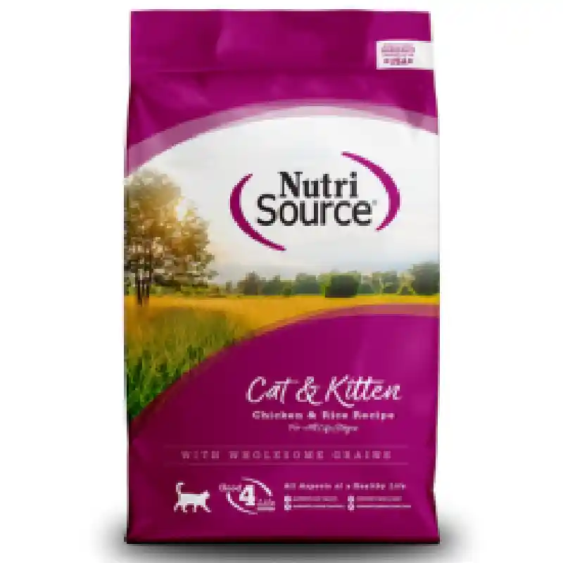 Nutrisource Cat And Kitten Chicken And Rice 4-lbs