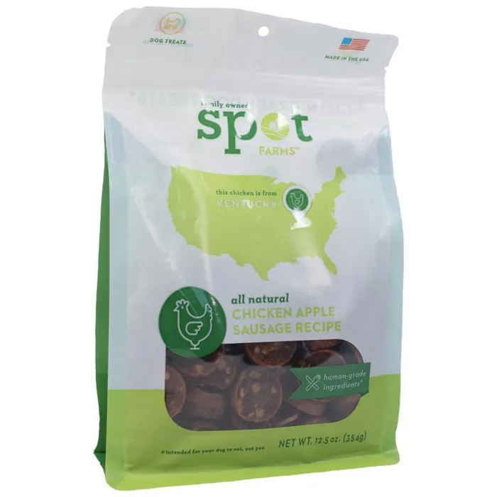 Spot Sausage Chk Apple 12.5 Oz