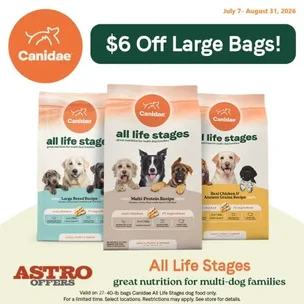 Canidae | $6.00 OFF…