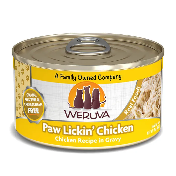 Weruva Can Cat Paw Lickin Chicken 3-oz