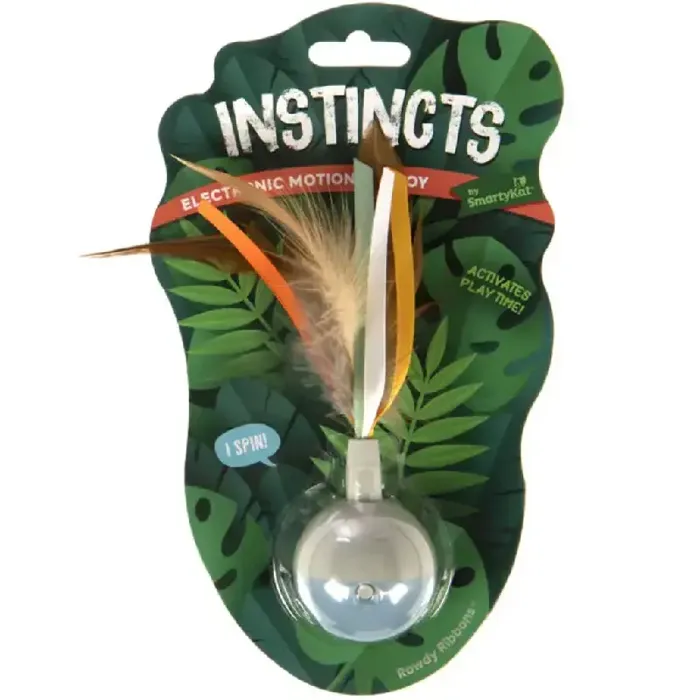 Rowdy Ribbon Spin Ball Cat Sm