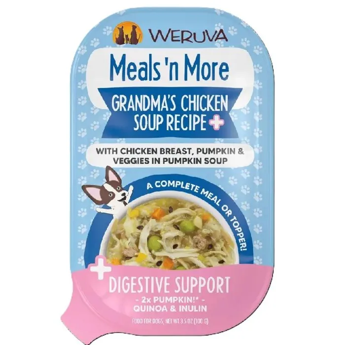 Weruva Dog Meals N More Grandma's Chicken Soup 3-oz