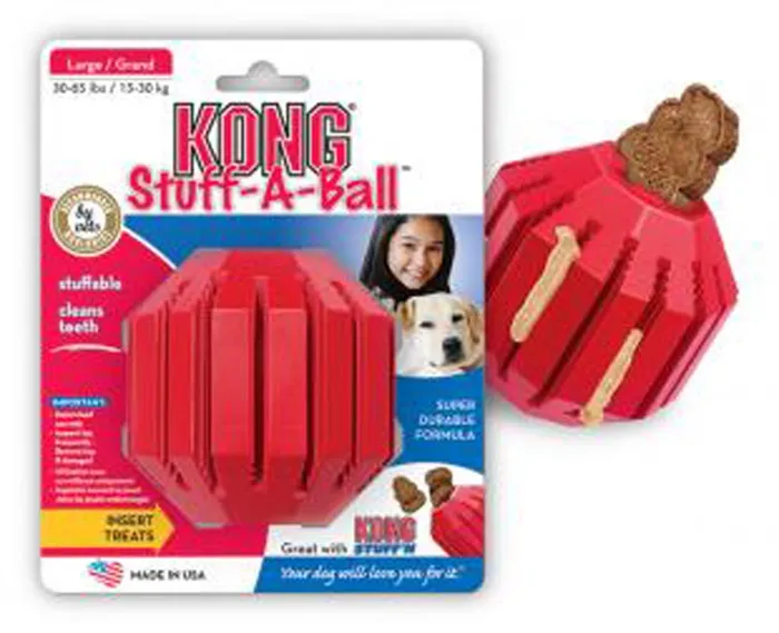 Kong Stuff A Ball Red Large