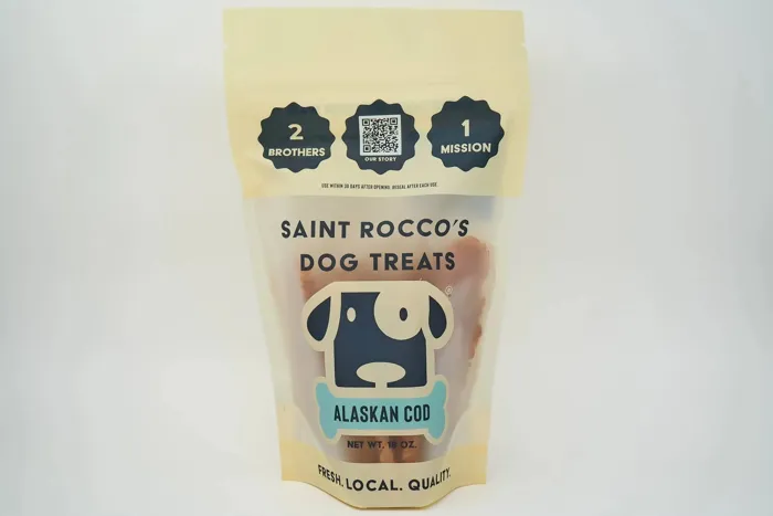 Saint Rocco's Alaskan Cod Treats 8-oz