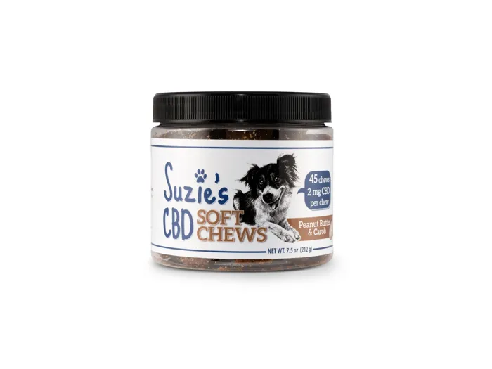 Suzie's Cbd Soft Chews Peanut & Carob 7.5-oz