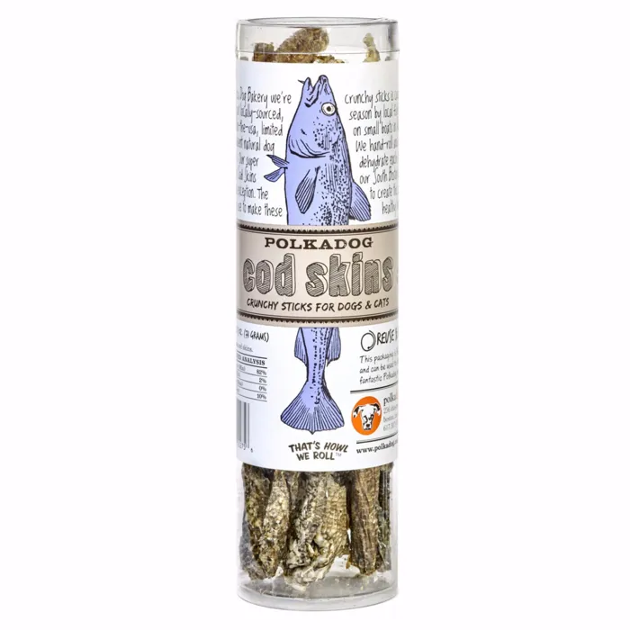 Polka Cod Jerky Tube 4.7-oz