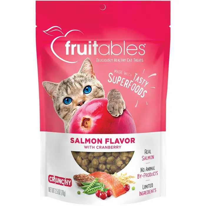 Fruitables Cat Treats Salmon/cranberry 2.5-oz