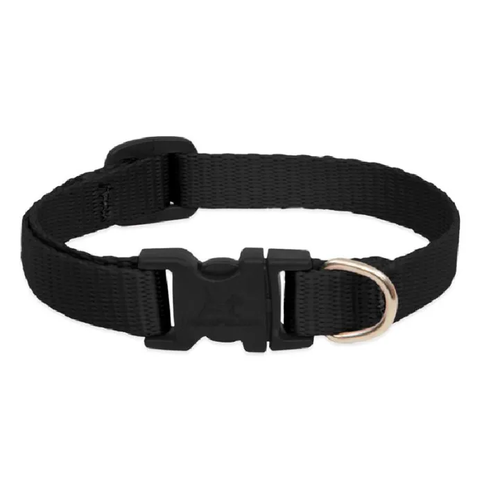Lupine Adjustable Collar 1/2" 8-12" Black