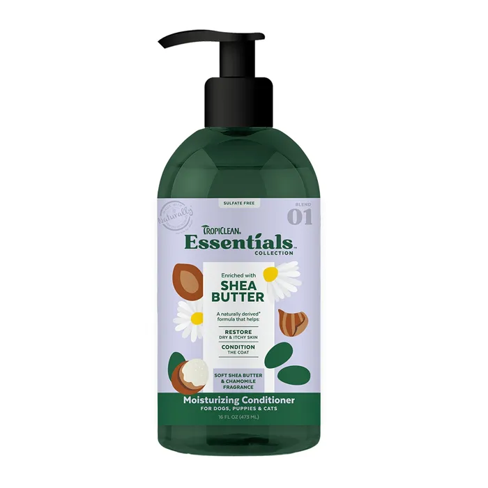 Tropiclean Essentials Shea Butter Conditioner 16-oz