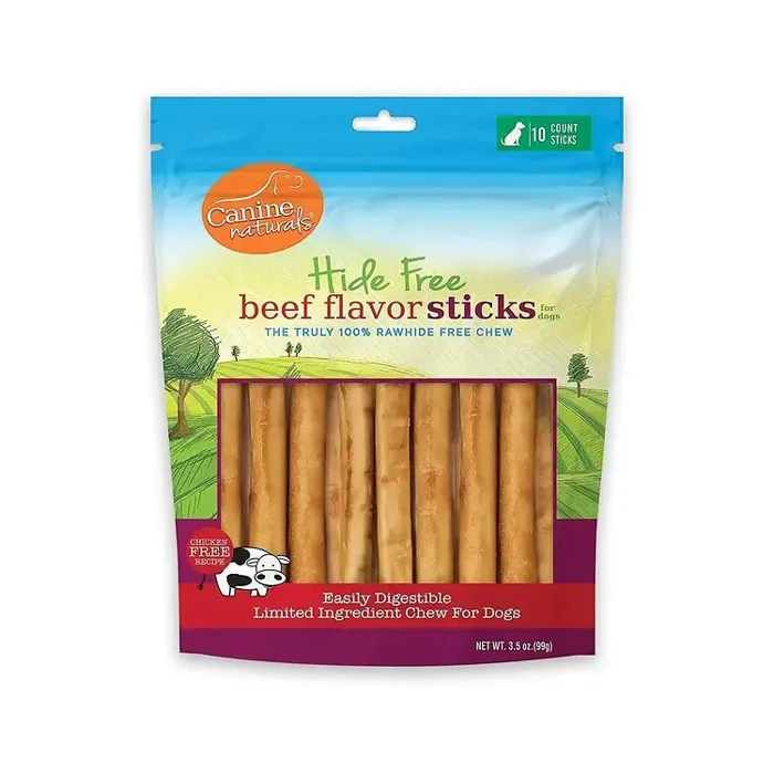 Canine Naturals Beef Chew 5" Stick 10-pk