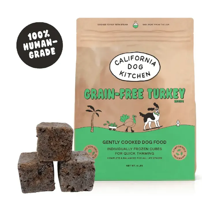 California Dog Kitchen Gently Cooked Gf Turkey 1lb