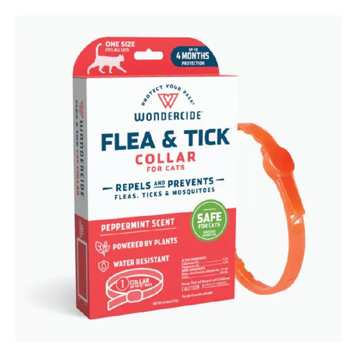 Wondercide Flea Tick Collar For Cats Peppermint