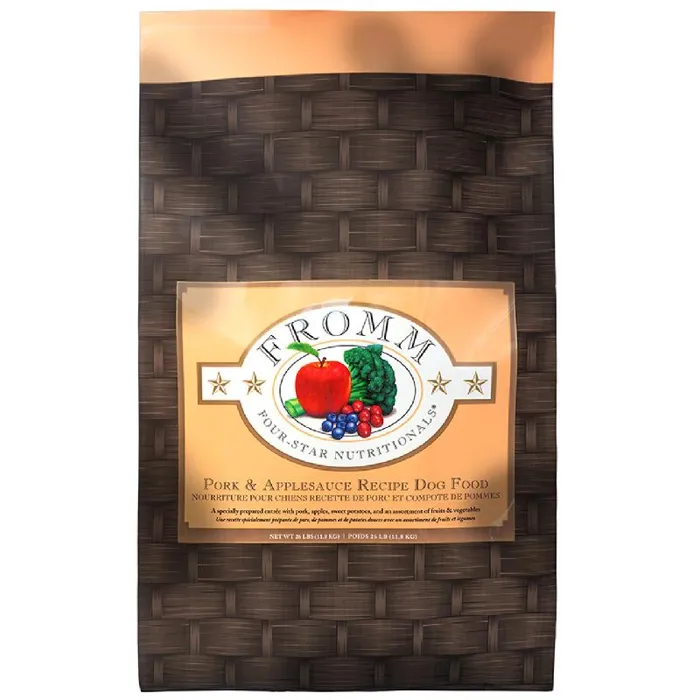 Fromm Four Star Pork & Applesauce Dry Dog Food 26-lb