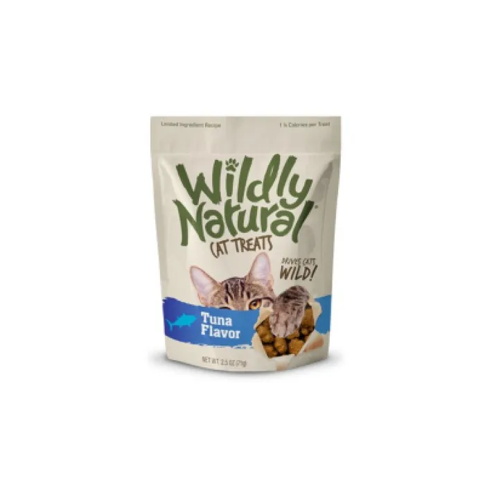 Fruitables Wildly Nat Feline Treats Tuna 2.5-oz