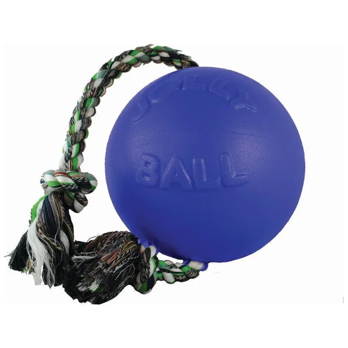 Jolly Ball Romp N Roll Blue 4.5-in