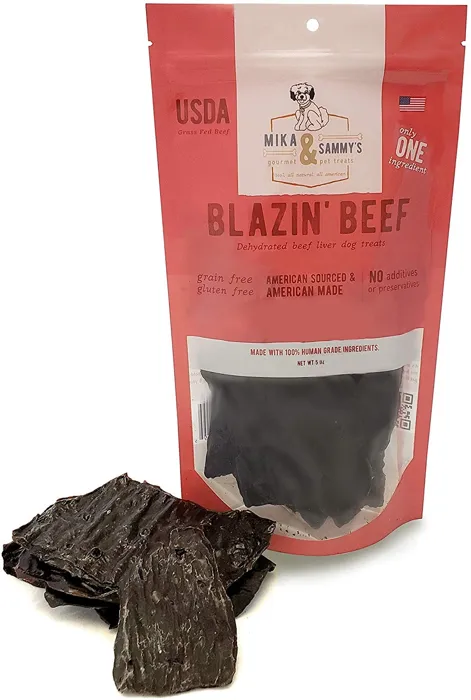 Mika & Sammy's Dog Blazin' Beef 5-oz