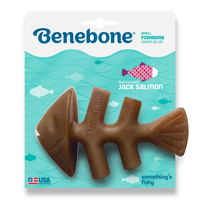 Benebone Fishbone Flavored With Jack Salmon Small 4.5-oz
