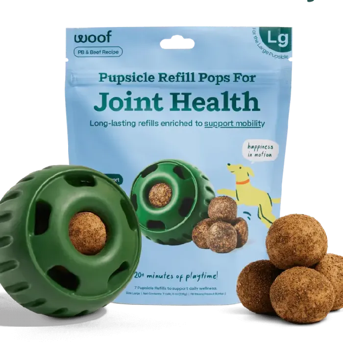 Woof Pops Hip & Joint Large 8-oz