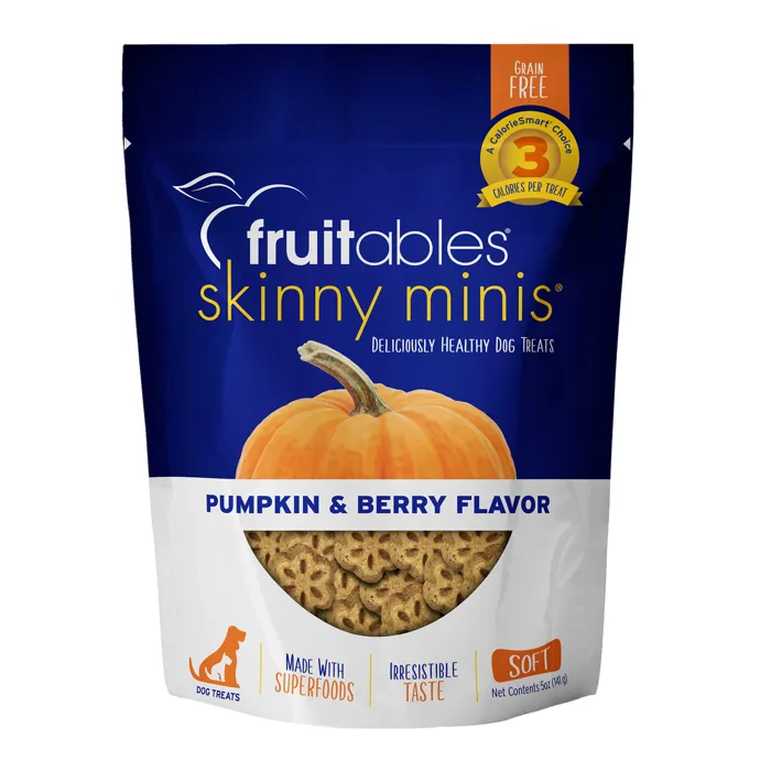 Fruitables Skinny Mini Pumpkin/bry Treat 5-oz