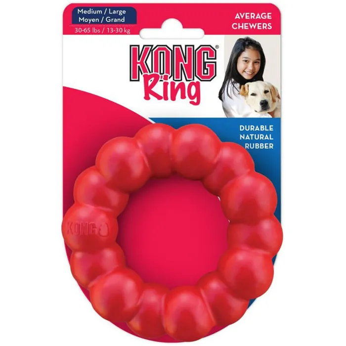 Kong Ring Chew Dog Toy Medium/large