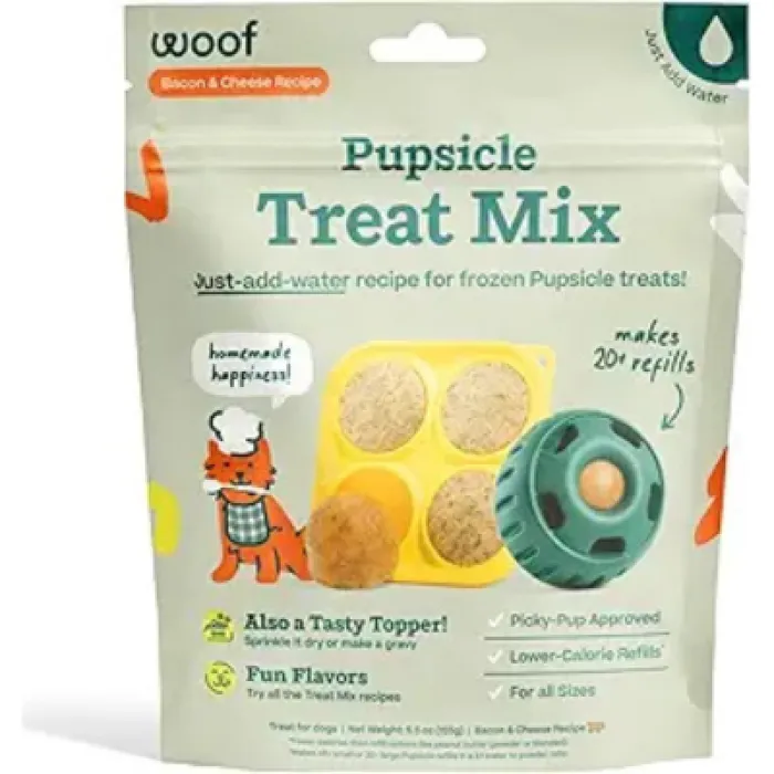 Woof Pupsicle Treat Mix Bacon/ Cheese 5.5-oz