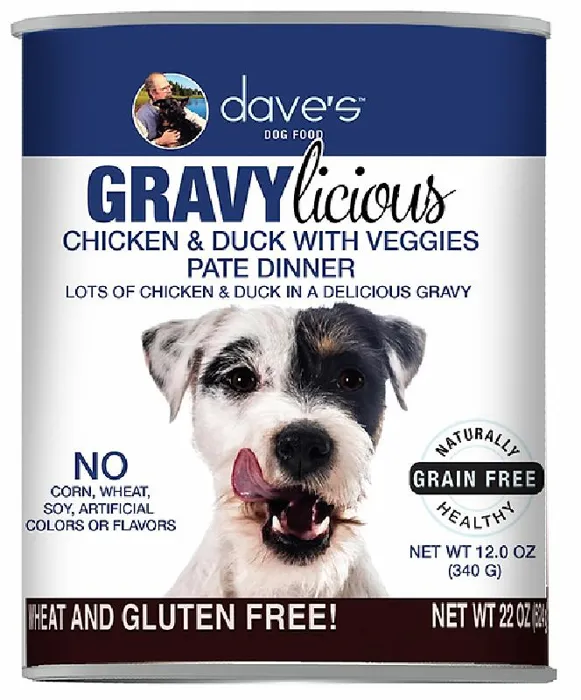 Dave's Gravylicious Chicken & Duck 12-oz
