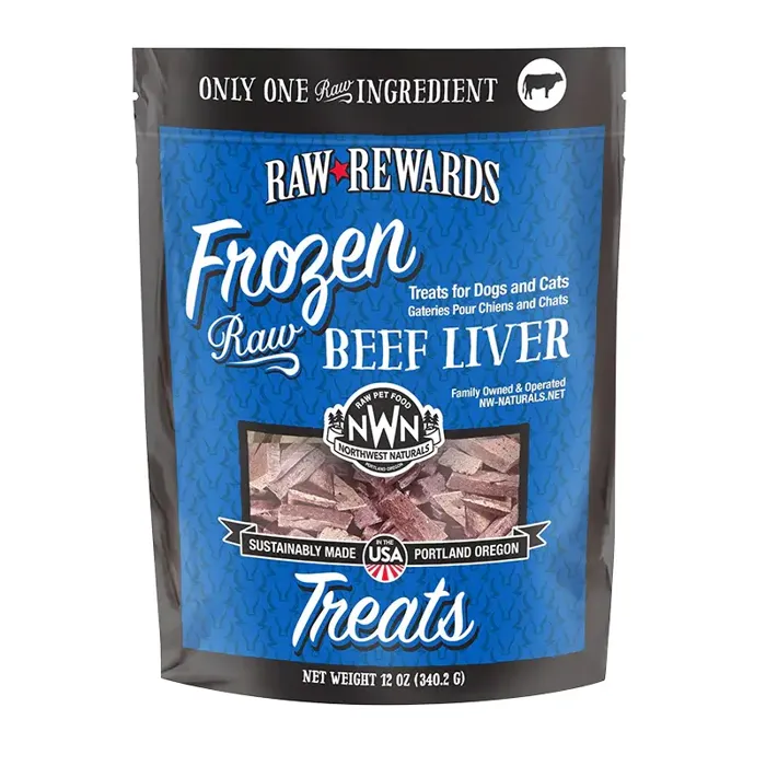 Frozenn Treat Beef Liver - 12oz