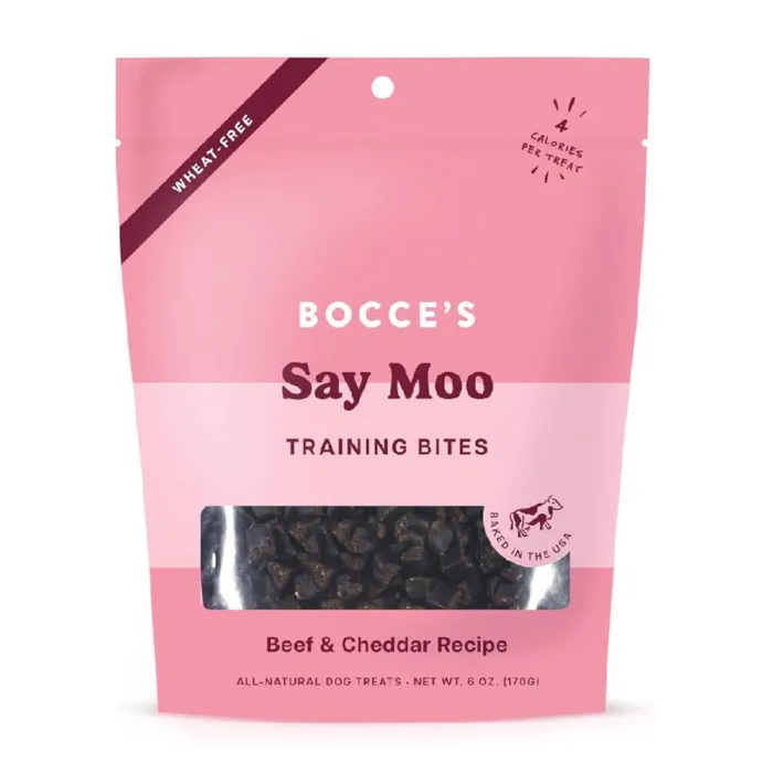 Bocce's Bakery Say Moooo Training Treats 6-oz