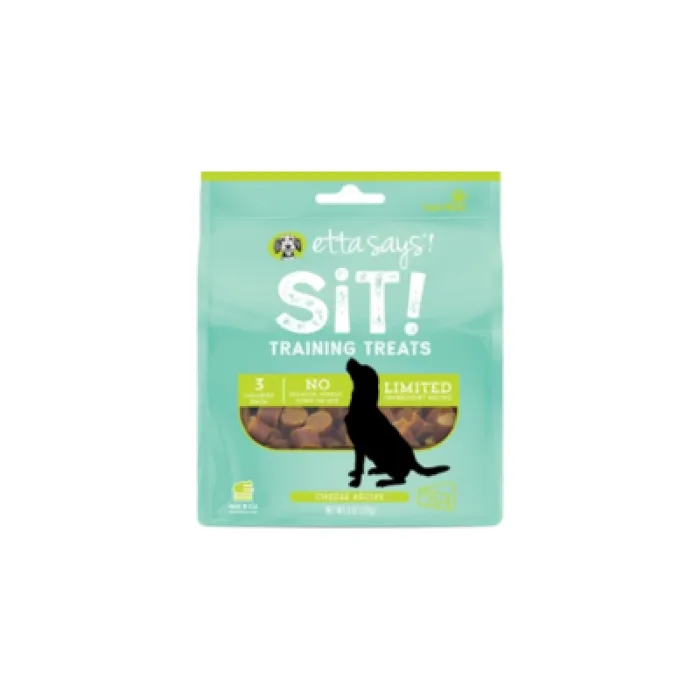 Etta Says! Sitt! Cheese Dog Training Treats 6-oz