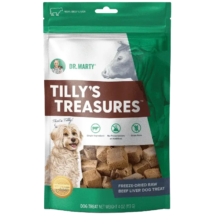 Tilly's Treasures - Beef Liver Dog - 4oz