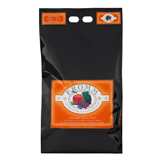Fromm Four-star Nutritionals Ckn A La Veg Dry Dog Food, 12-lb