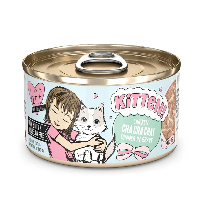 Bff Cat Kitten Cha Cha Chicken & Gravy 2.8-oz