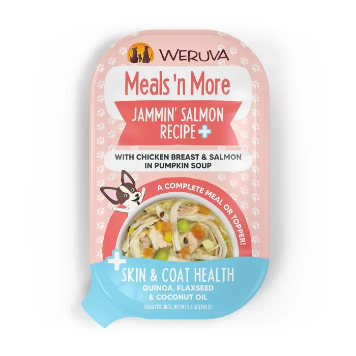 Weruva Dog Mealsnmore Jammin Salmon 3.5-oz