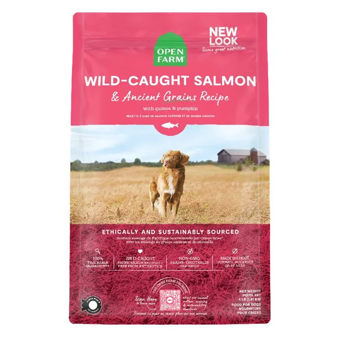 Open Farm Wild-caught Slmn & Ancient Grains Recipe 22-lb