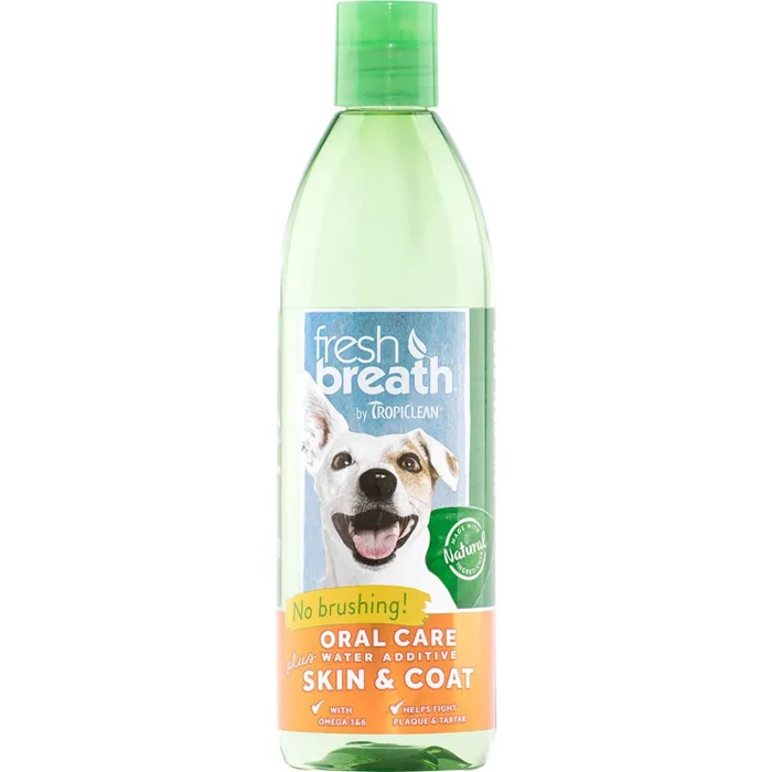 Tropiclean Oral Care Skin/coat Water Additive 16-oz