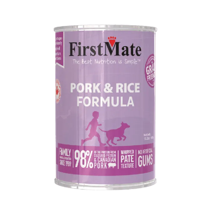 Firstmate Dog Lid Pork & Apple 12.2-oz