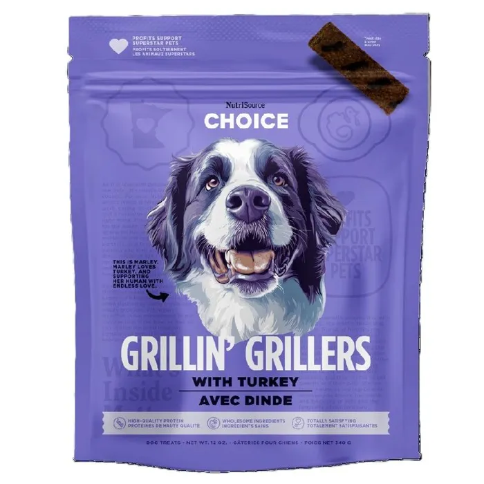 Tf Treat Choice Grillin' Grillers Turkey 12oz