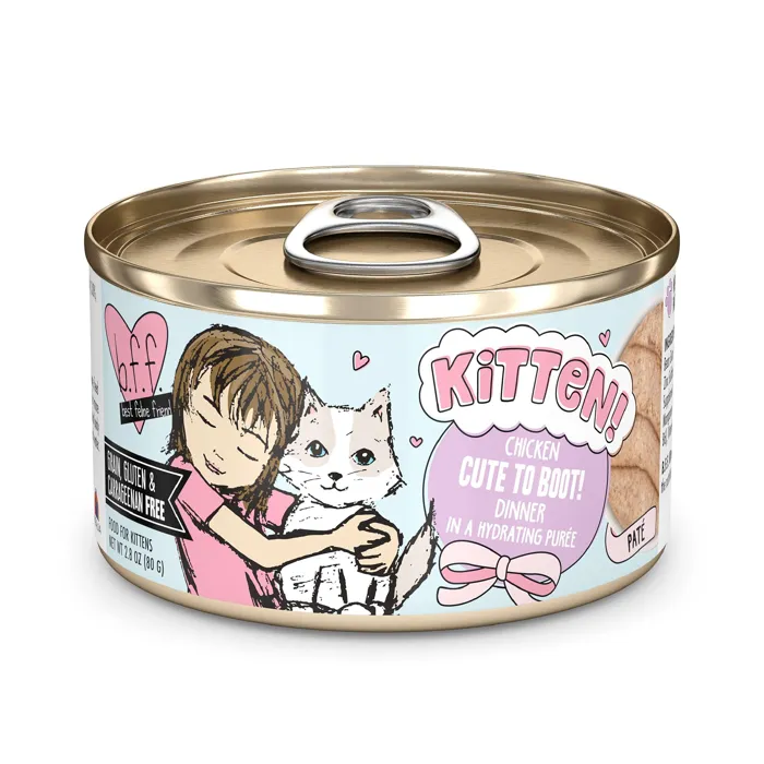 Weruva Bff Kitten Chicken Pure Cute to Boot 2.8-oz