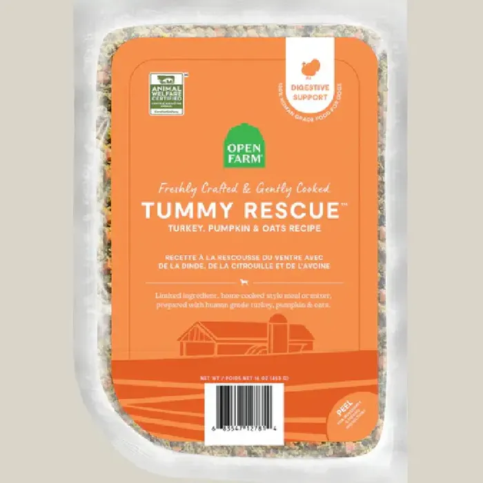 Open Farm Frzn Gently Cooked Tummy Rescue 16 Oz