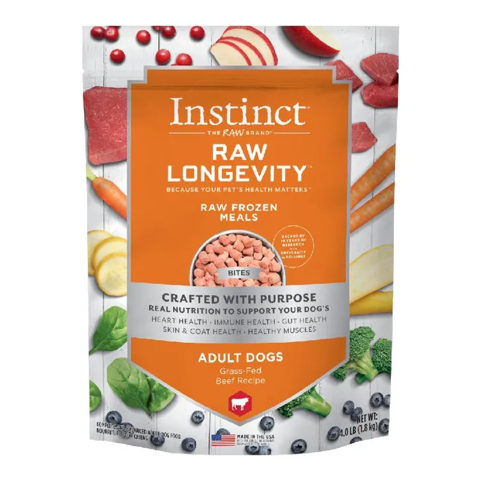 Instc Frshraw Frzn Bf Dog 8z