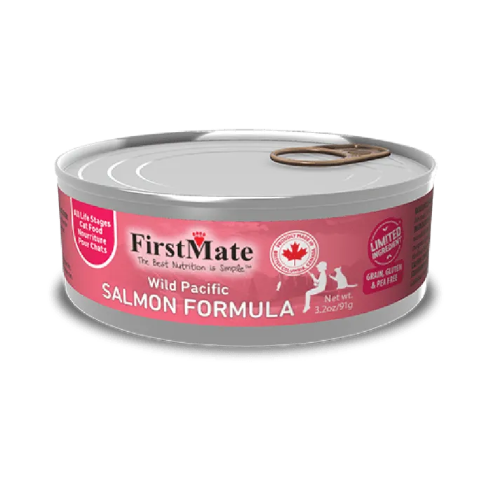 Firstmate Cat Can Grain Free Salmon 3.2-oz